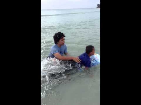 ME WITH MY LIL BRO AT SIMPANG MENGAYAU