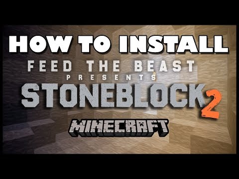How To Install FTB StoneBlock 2 MODPACK | Gameplay & Download