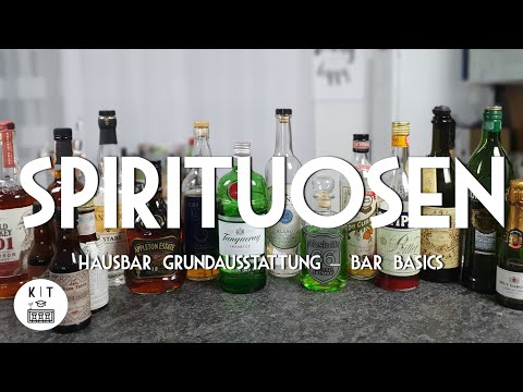 Bar Spirits - Basic Equipment for the Home Bar (Bar Basics)
