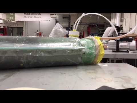 Carbon Fibre Airframe Vacuum Resin Infusion