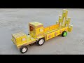 How To Make Tractor At Home From Matchbox Diy DJ Tractor Trolley Mini Tractor Toy