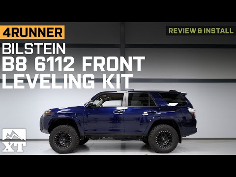 2010-2024 4Runner Bilstein B8 6112 Front Suspension Leveling Kit Review & Install