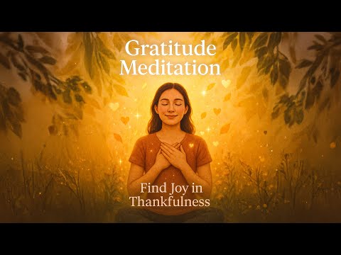 Gratitude Guided Meditation | Find Joy in Thankfulness | Daily Meditation