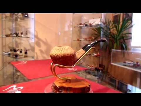 Pipa radica rhodesian rusticata naturale - www.paronellipipe.it