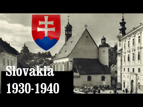 Slovensko ( Slovakia, Словаччина, Szlovákia) 1930-1940 | Dejiny Slovenska, History of Slovakia
