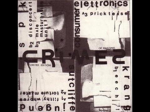 v/a 'CRIMES' cassette - Iphar, UK. 1983. (FULL ALBUM)