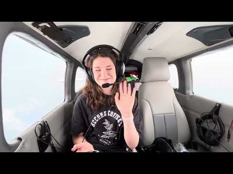 Navigating Through a Line of Storms in a Piper Arrow!