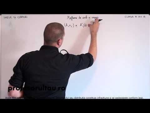 Inele si corpuri   morfisme de inele si corpuri   definitii   partea 1 - profesorultau.ro