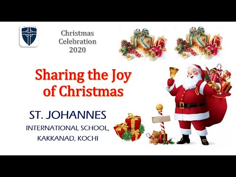 Staff Christmas Celebration 2020 - Cake Cutting - St.Johannes International School Kakkanad