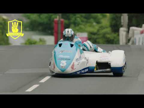 Isle of Man TT - 3 Wheeling 2016 Sidecar Race 1 Holden & Winkle No 3