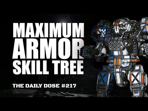 Maximum Armor Skills on an Atlas AS7-S - Mechwarrior Online The Daily Dose #217