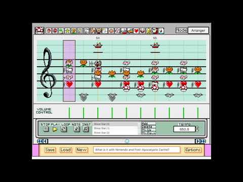 Mario Paint | Shiver Star - Kirby 64: The Crystal Shards