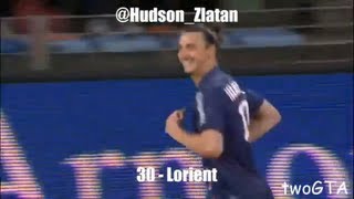 Zlatan Ibrahimovic´ 30 Treffer in der Saison 2012/13