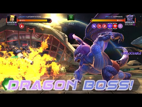There Be DRAGONS! Season 21, War 11: 4LOKI vs RedX - Dragon Man Boss Solo w/ Magik!