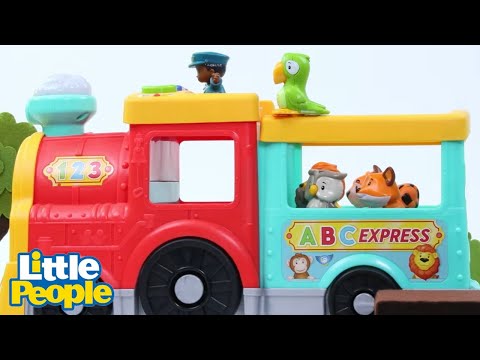 All Aboard the Animal Train – Preschool Learning | Toy Stop-Motion | Little People – Fisher Price - Kids TV Series, Kingdom Kids Zone - Little People - Fisher Price
