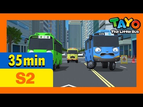 Tayo S2 Full Episodes S2 E05-E07 (2/8) l Please pick me l A new playground l Nana visits the city