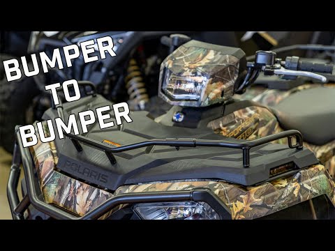 Polaris Sportsman 570 Front Bumper Install