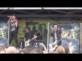 Attila - Middle Fingers Up Live @ Warped Tour 2013 Ventura