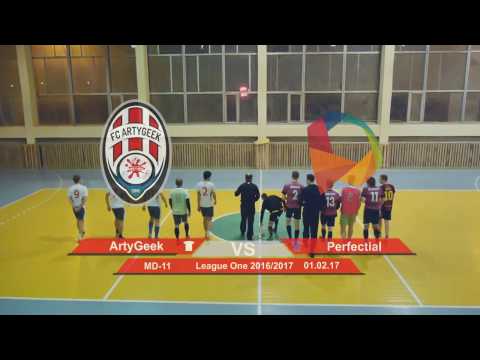 ArtyGeek 8 - 7 Perfectial (League One 2016/2017, Group Stage Highlights)