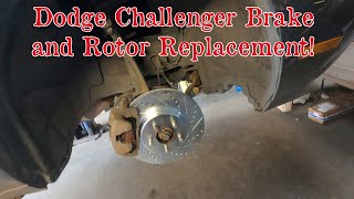 2008-2014 Dodge Challenger/Charger Front Brake and Rotor Replacement!