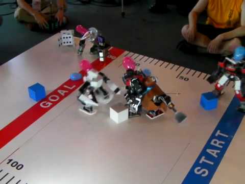 The 7th Wonderful Robot Carnival, Cube, Saga team vs Daigaku team