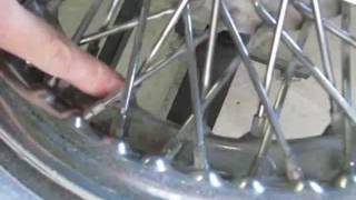 Refurbishing wire wheels