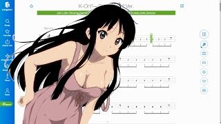 K ON! Movie Full ED Bass - Singing!