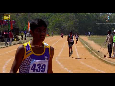 4x100 relay heat-2 Boys U14 Years || 35th Pondicherry State Athletics Championship 2022