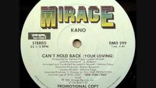 Kano - Can't Hold Back Your Lovin'