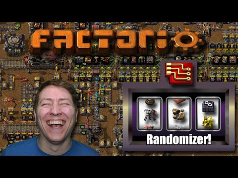 Factorio but EVERYTHING is random... even inserters