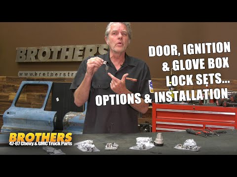 1947-87 Chevy & GMC Truck Door, Ignition & Glove Box Locks/Cylinders/Tumblers