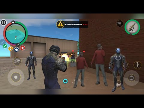 Rope Hero Vice Town | RAID ON DEALERS | Android GamePlay