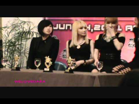 2NE1 in Manila - 110604 Press Conference Part 1