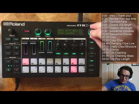 Roland MC-101 Beginner Tutorials: 2) Expanding a loop to a song