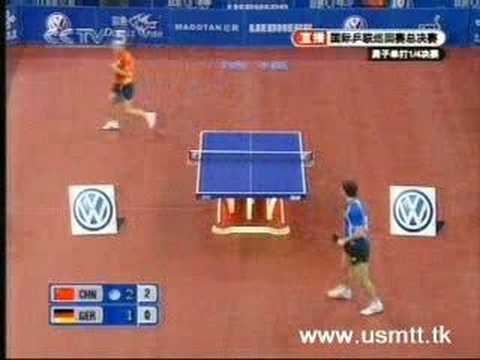 Ma Lin VS Timo Boll --- Final ProTour 2007