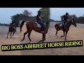 BIG BOSS ABHIJEET HORSE RIDING Big Boss Abhijeet Abhijeet Telugu Cinema