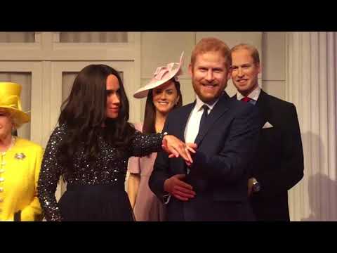 Prince Harry & Meghan at Madam Tussaud’s London