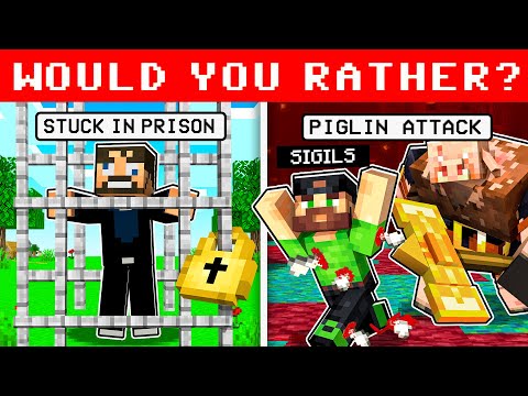 TOXIC Would You Rather Challenge in Minecraft