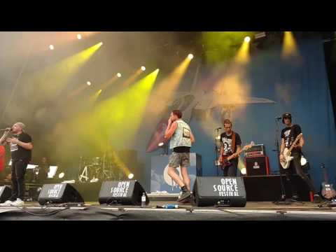 Antilopen Gang @ Open Source Festival 8.7.2017 Düsseldorf