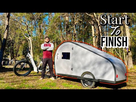 Building A DIY Bike Camper For Under $600.00