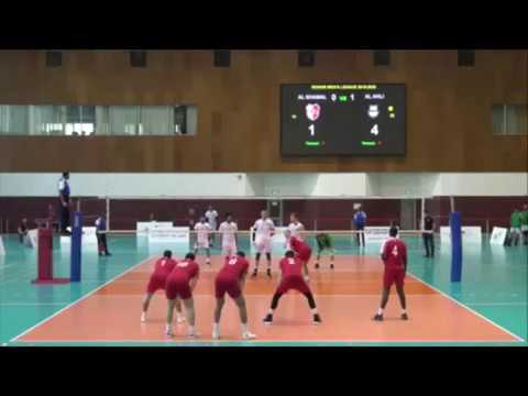 Al Shamal (RED) 2x3 (WHITE) Al Ahli - Qatar volleyball league