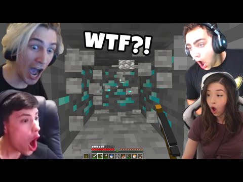 Minecraft Royale - Streamers Finding Diamonds Moments (Too Satisfying) #1