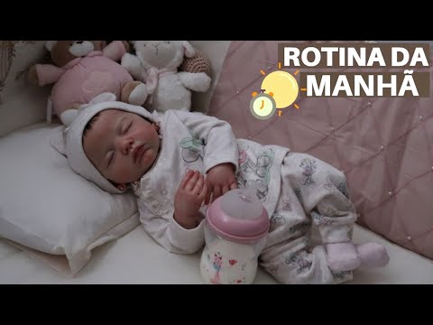 ROTINA DA MANHÃ DA AURORA - ELA ESTAVA COM GASES 🤢 TIVE QUE FAZER MASSAGEM!