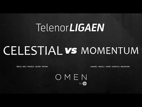 CS:GO: Telenorligaen Fall 2018 - Round 8: Celestial vs Momentum(full match)