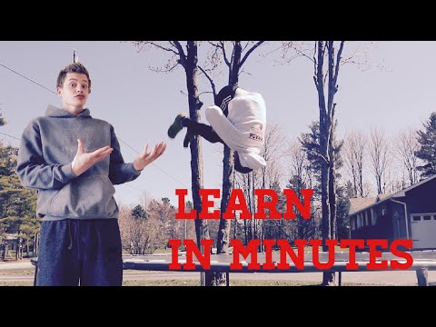 Beginner flips anyone can learn at home in minutes!