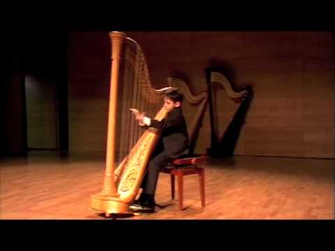 A. Hasselmans - Fileuse. A. Andrushchenko - 11 years old harpist.