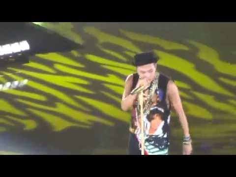 140809 - G-DRAGON -삐딱하게 (CROOKED)  @ M! Countdown KCON 2014