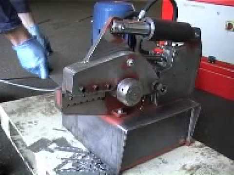 Mini cisaille crocodile hydraulique mobile McINTYRE - Force de cisaillement 23T -CROCO-150_8