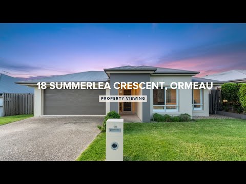 18 Summerlea Crescent, Ormeau, QLD 4208, 4 રૂમ, 2 બાથરૂમ, House