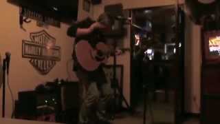 Tomorrow Never Knows - Beatles cover with acoustic guitar and looper